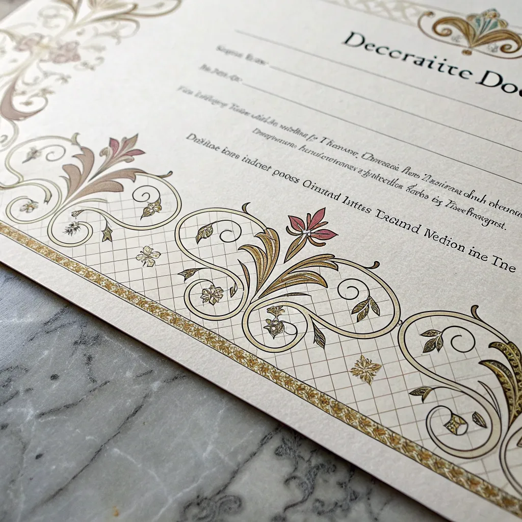Decorative Footer Graphic
